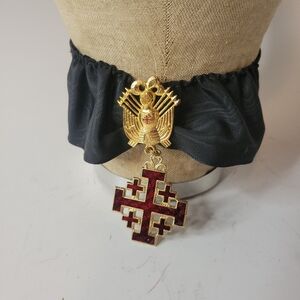 Equestrian Order Of The Holy Sepulchre Commander Choker Necklace